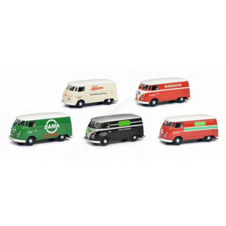 SET DE 5 MODELES : VOLKSWAGEN T1C (MHI) (EPUISE)