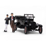 FORD MODEL T 1925 AVEC FIGURINES "LAUREL ET HARDY"