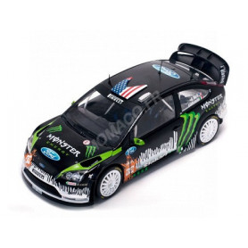 FORD FOCUS RS WRC "KEN BLOCK" RALLYEDAY SHOW AT CASTLE COOMBE CIRCUIT 2010