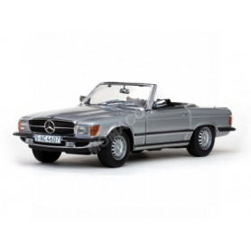 MERCEDES-BENZ 350SL CABRIOLET OUVERT 1977 ARGENT (REFAB)