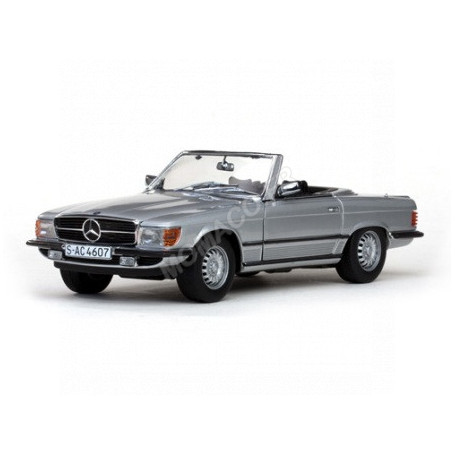 MERCEDES-BENZ 350SL CABRIOLET OUVERT 1977 ARGENT (REFAB)