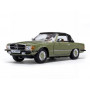 MERCEDES-BENZ 350SL CABRIOLET FERME 1977 VERTE