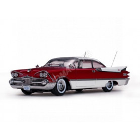 DODGE CUSTOM ROYAL LANCER HARD TOP 1959 ROUGE/BLANC (REFAB)