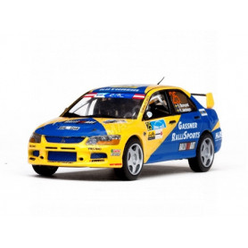 MITSUBISHI LANCER EVOLUTION IX 25 BLOMQVIST/JAKOBSSON RALLYE INTERNATIONAL JANNER 2013 (EPUISE)