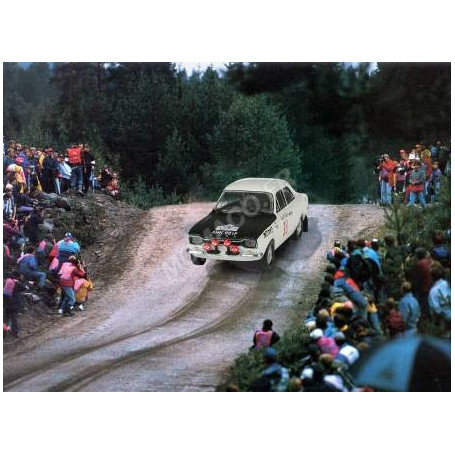 FORD ESCORT MKI 1600TC 38 MIKKOLA/JARVI RALLYE 1000 LAKES 1968 1ER