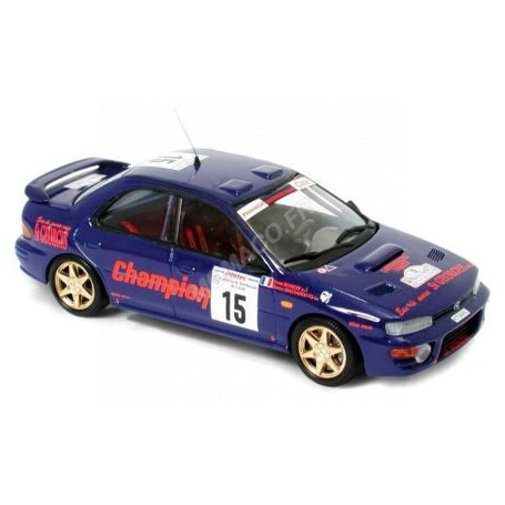SUBARU IMPREZA 4X4 TURBO 15 MASSAROTTO/BOUZAT TOUR DE CORSE 1996 3EME