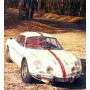 RENAULT ALPINE A110 1600S BERLINETTA BANCHE BANDE ROUGE