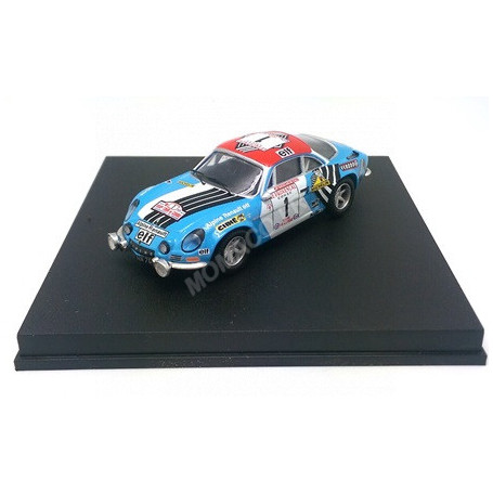 RENAULT ALPINE A110 1800S 1 NICOLAS/VIAL TOUR DE CORSE 1973 1ER