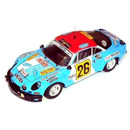 RENAULT ALPINE A110 1600S 26 HUMMEL/FAUCHILLE RALLYE MONTE CARLO 1977