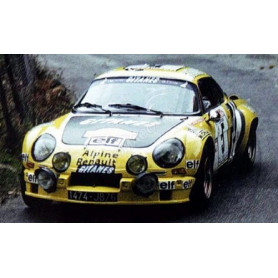 RENAULT ALPINE A110 5 LARROUSSE/DELFERIER TOUR DE CORSE 1975