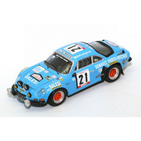 RENAULT ALPINE A110 21 BALESI/CIRINDINI TOUR DE CORSE 1978 9EME
