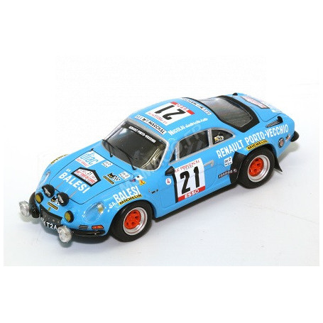 RENAULT ALPINE A110 21 BALESI/CIRINDINI TOUR DE CORSE 1978 9EME