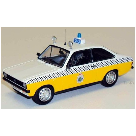 FORD ESCORT MKII POLICE STAFFORDSHIRE 1980 (EPUISE)