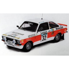 FORD ESCORT MKII 32 WALDEGAARD/THORSZELIUS RALLYE RAC 1976 3EME