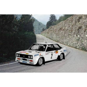 FIAT 131 ABARTH 2 ANDRUET/BICHE RALLYE MONTE CARLO 1977 2EME