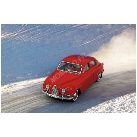 SAAB 96 ROADCAR STANDARD 1960 ROUGE