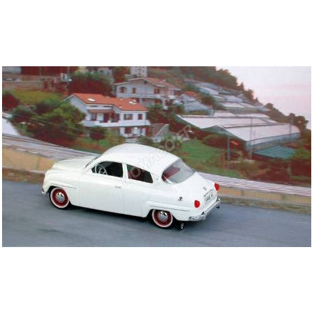 SAAB 96 ROADCAR STANDARD 1960 BLANC