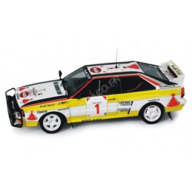 AUDI QUATTRO 1 MIKKOLA/HERTZ RALLYE SAFARI 1984 3EME