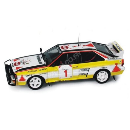 AUDI QUATTRO 1 MIKKOLA/HERTZ RALLYE SAFARI 1984 3EME