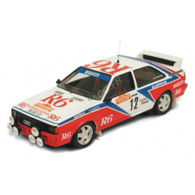 AUDI QUATTRO 12 CINOTO/RADAELLI RALLYE SAN REMO 1982 6EME