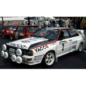 AUDI QUATTRO 2 DARNICHE/MAHE TOUR DE FRANCE 1984 4EME