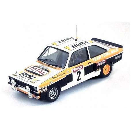FORD ESCORT MKII 2 "TARMAC" M. WILSON/T. HARRYMAN 1ER RALLYE DE HASPENGOUW 1980