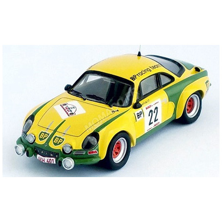 RENAULT ALPINE A110 22 ROOTHAERT/NIJS YPRES 1976