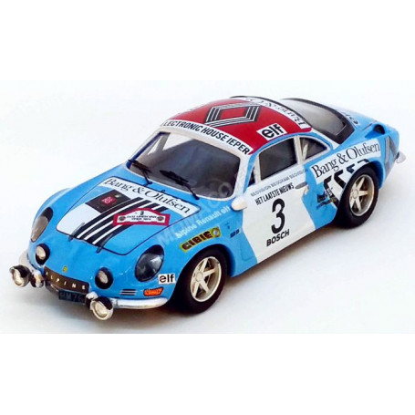 RENAULT ALPINE A110 3 NICOLAS/DELFERIER RALLYE YPRES 1974