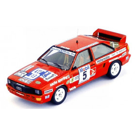 AUDI QUATTRO 5 SCHMIDTKE/KUCKEN RALLYE STADTE 1986 3EME