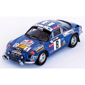 RENAULT ALPINE A110 8 LE TAHITIEN/DE WARREN RALLYE DU MAROC 1974 3EME
