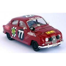 SAAB 96 77 PAT MOSS/ELISABETH NYSTROM SAFARI EAST AFRICAN 1965