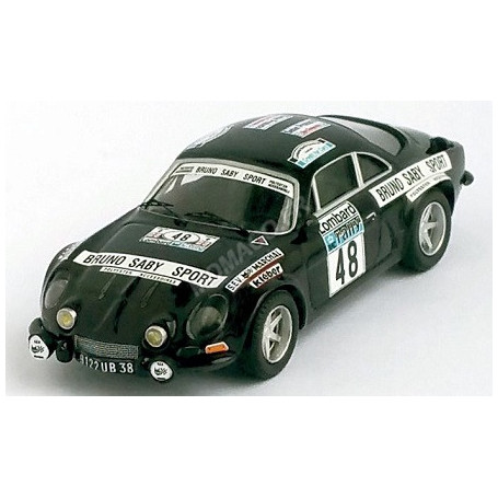 RENAULT ALPINE A110 48 SABY/GUEGAN RALLYE RAC 1978