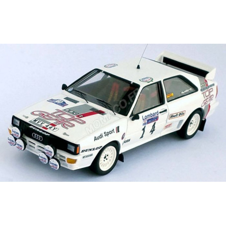 AUDI QUATTRO SPORT 14 WILSON/HARRIS RALLYE RAC 1984