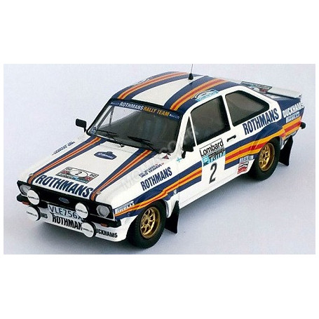 FORD ESCORT MKII 2 VATANEN/RICHARDS RALLYE RAC 1981