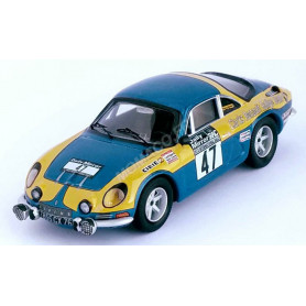 RENAULT ALPINE A110 47 MOSS/CRELLIN RALLYE RAC 1973