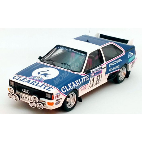 AUDI QUATTRO 18 WEIDNER/ARTHUR RALLYE RAC 1983
