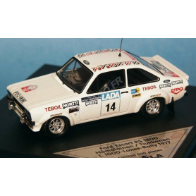 FORD ESCORT MK2 14  HAMALAINEN/TIUKKANEN RALLYE 1000 LACS 1977 1ER