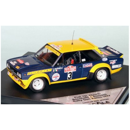 FIAT 131 ABARTH 3 BACCHELLI/ROSSETTI RALLYE SAN REMO 1977