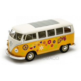 VOLKSWAGEN T1 BUS 1963 JAUNE/BLANC