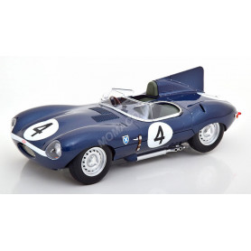 JAGUAR D-TYPE NEZ COURT 4 SANDERSON/FLOCKHART LE MANS 1956 1ER