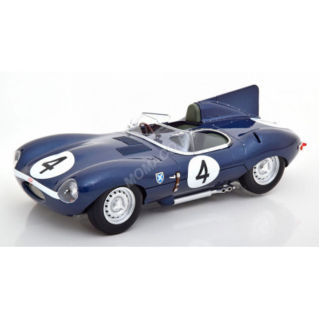 JAGUAR D-TYPE NEZ COURT 4 SANDERSON/FLOCKHART LE MANS 1956 1ER