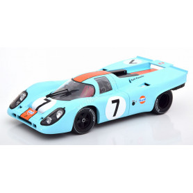 PORSCHE 917K "GULF" 7 RODRIGUEZ/KINNUNEN 100KM MONZA 1971 1ER