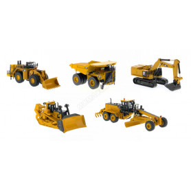 CATERPILLAR SET DE 10 MODELES : 994K - 797F - D11T - 390F - 24M