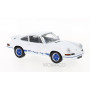 PORSCHE 911 CARRERA RS 2.7 1973 BLANCHE AVEC DECALQUES BLEUS