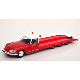 CITROEN DS PLATEAU PORTE-AUTO "TISSIER" 1970 BORDEAUX