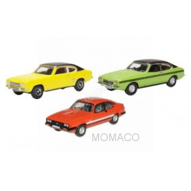 SET DE 3 FORD CAPRI MK1/MK2/MK3