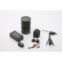 JEEP WILLYS AVEC REMORQUE ET ACCESSOIRES