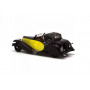BUGATTI TYPE 57 STELVIO DROPHEAD COUPE 1934 SN57202 NOIR/JAUNE SEMI-OUVERT
