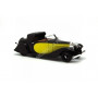 BUGATTI TYPE 57 STELVIO DROPHEAD COUPE 1934 SN57202 NOIR/JAUNE SEMI-OUVERT