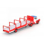 UNIC CABINE COURTE SEMI-REMORQUE PORTE-MATS " SABINE RANCY"